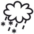 Tullinge : Rain and snow or ice pellets